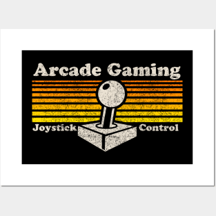 Arcade Joystick Retro Posters and Art